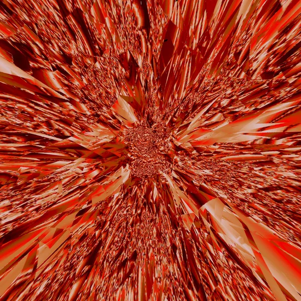 Patrón Rojo Textura Efecto Explosión Caos — Foto de Stock