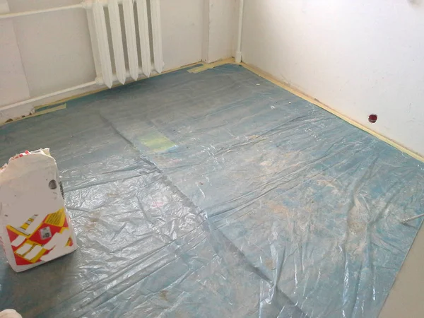 Painting New Apartment Repair — Stock Photo, Image