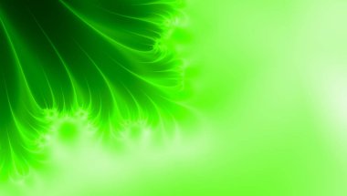 Yeşil ışık dalgalı degrade arka plan etkisi yeşil yaprak, shamrocks, tasarım web, arka plan, davet veya için Bahar veya Saint Patrick's day, Şehitler Günü için