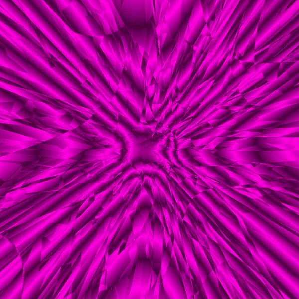 Rosa Violetta Mandala Blomma Pulserande Kalejdoskop Effekt Pseudo Rörelse Och — Stockfoto