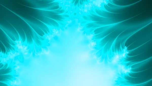 Abstract Blue Sky Teal Background Gradient Wavytexture Copy Space Center — Stock Photo, Image