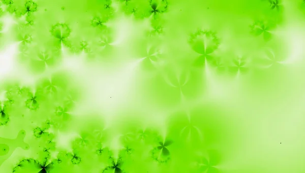 Πράσινο Και Κίτρινο Φως Κυματιστές Gradient Φόντο Όμορφη Fractal Σχεδιασμός — Φωτογραφία Αρχείου