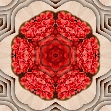 kaleydoskop aşk kartı arka plan gül