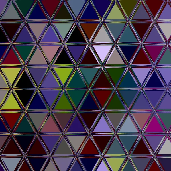 Multicolor dark triangle background — Stock Photo, Image