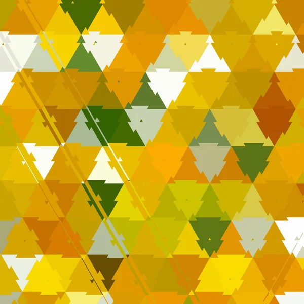Háromszög álcázási minta sárga, zöld, fehér, hatása leafs o — Stock Fotó