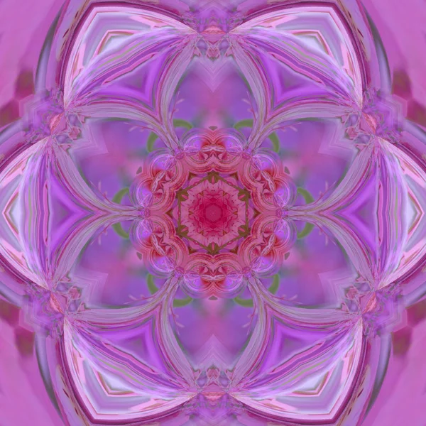 Фіолетовий квіткові Мандала — стокове фото
