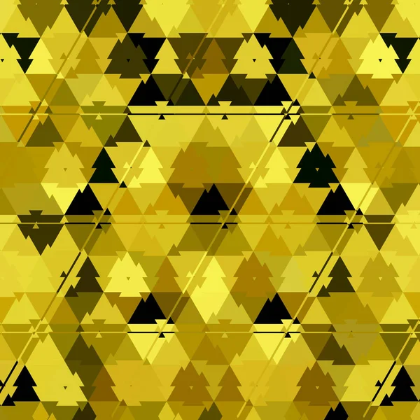 Abstrato padrão de triângulo de ouro, fundo de luxo ouro — Fotografia de Stock