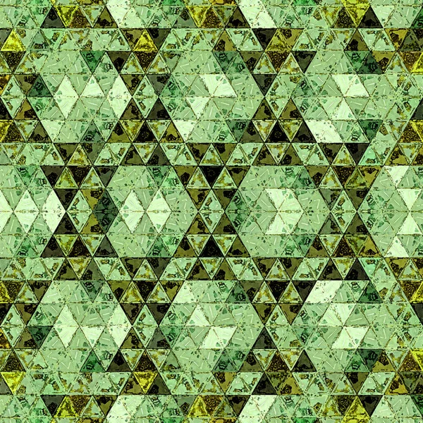 Papel Parede Barroco Ornamento Contínuo Impressão Moda Cor Verde Padrão — Fotografia de Stock