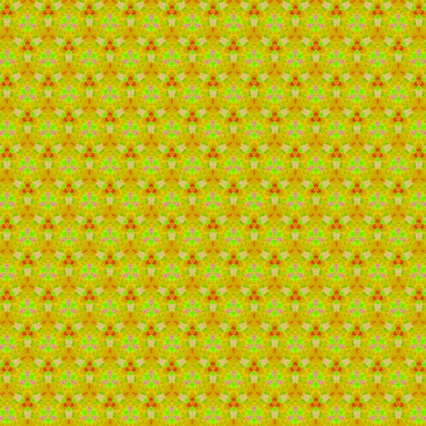 Vintage Doorlopend Patroon Gele Achtergrond Voor Behang Textiel Afdrukken Klassieke — Stockfoto