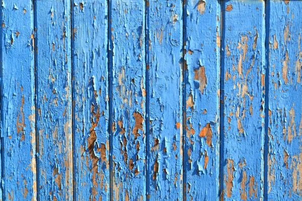 Alten Hölzernen Blauen Planken Hintergrund Oder Organische Textur Vintage Kulisse — Stockfoto