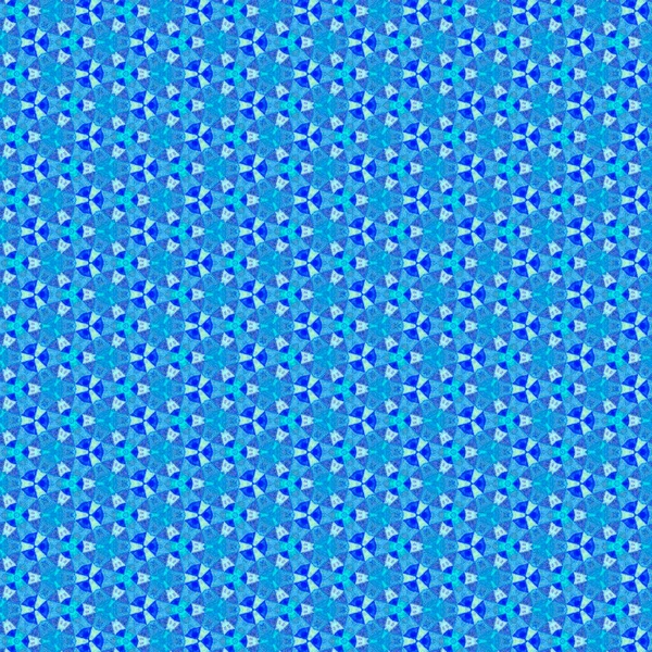 Creatief Doorlopend Veelkleurig Patroon Met Blauwe Driehoeken Pijlen — Stockfoto