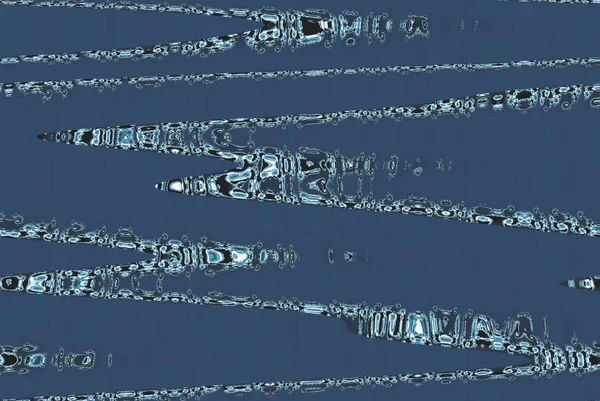 Современный Графический Дизайн Капельками Воды Глубоко Синий Черный Фон Огни — стоковое фото