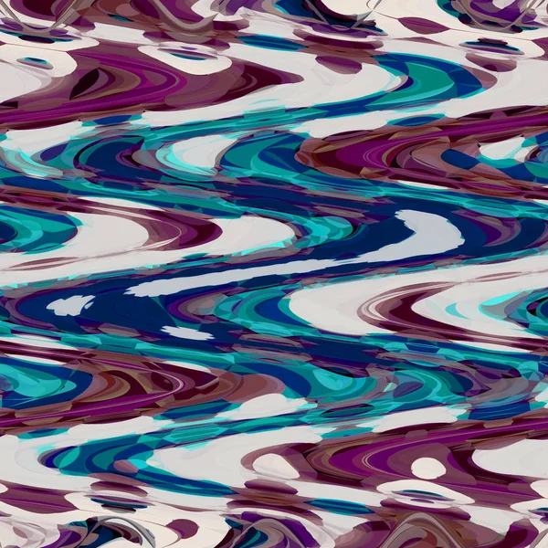 Water splash. Modern pattern in wine, teal and blue. Ethnic textile graphic. lines zigzag water wave  abstract background