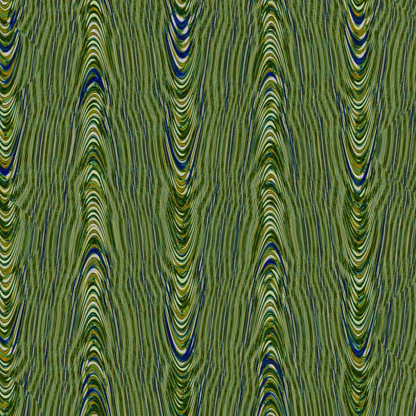 Αλυσίδα πηγαίνει πράσινο συνεχές κυματιστό αφηρημένο μοτίβο — Φωτογραφία Αρχείου