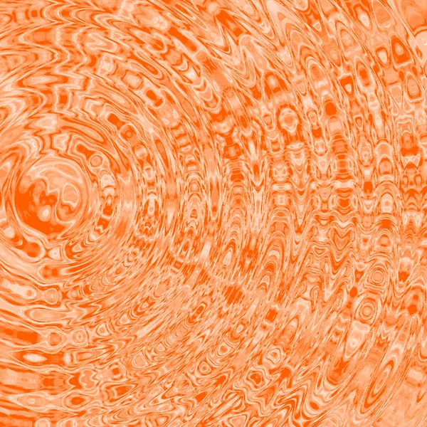 여름이나 가을 깃발 배경에 대한 주황색 물 추상적 인 리플 패턴 — 스톡 사진