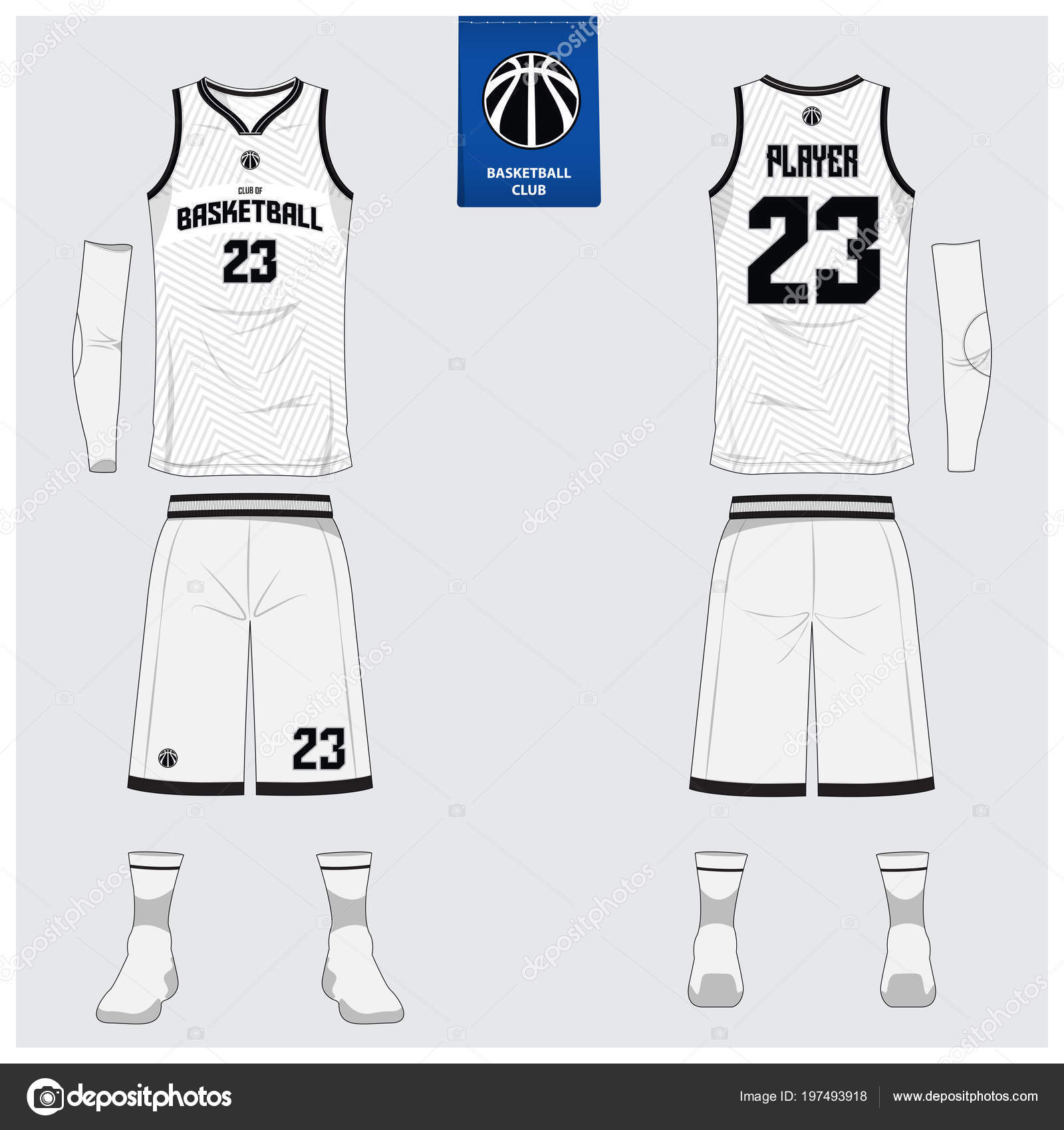Basketball jersey template, Royalty-free Basketball jersey Throughout Blank Basketball Uniform Template