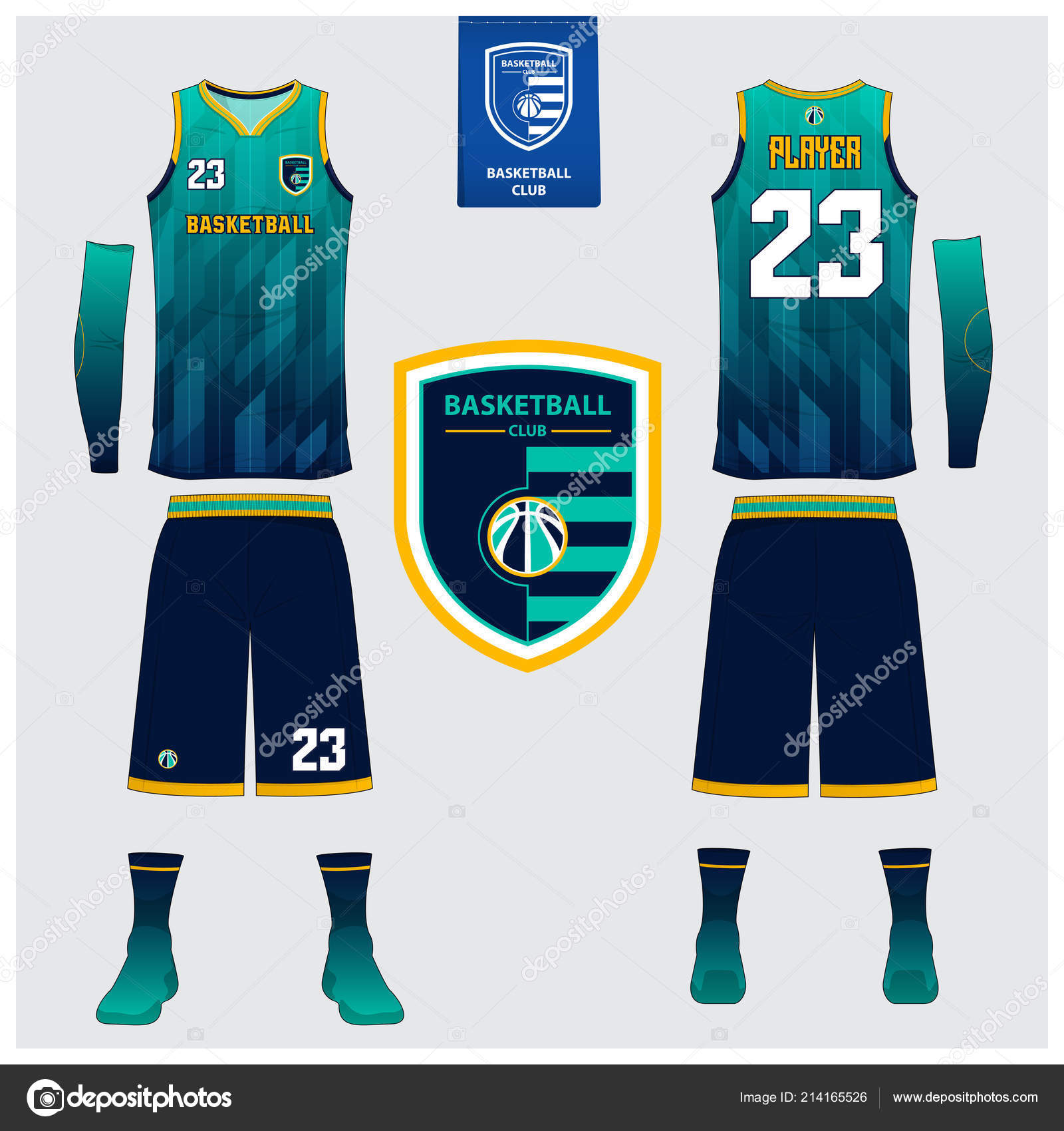basketball jersey and shorts