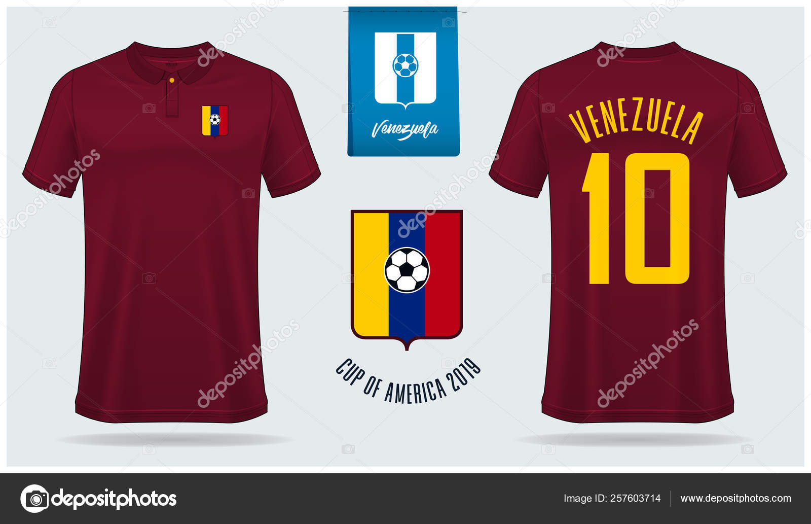 venezuela national football team jersey