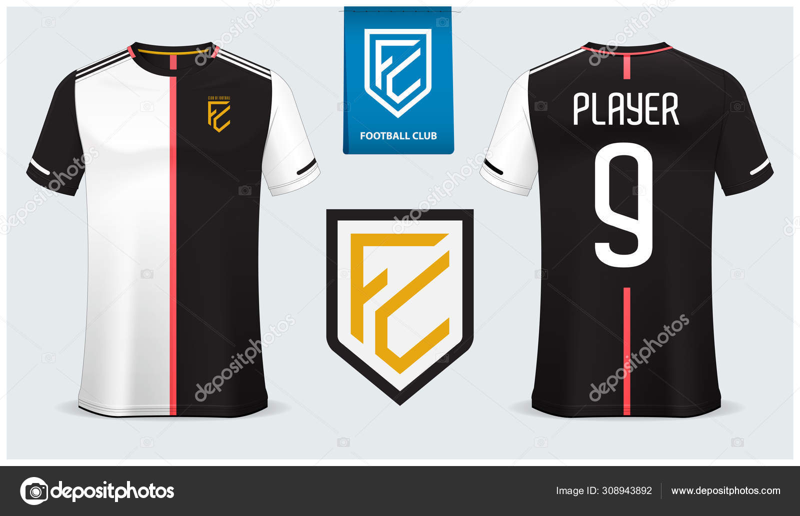 half and half soccer jerseys