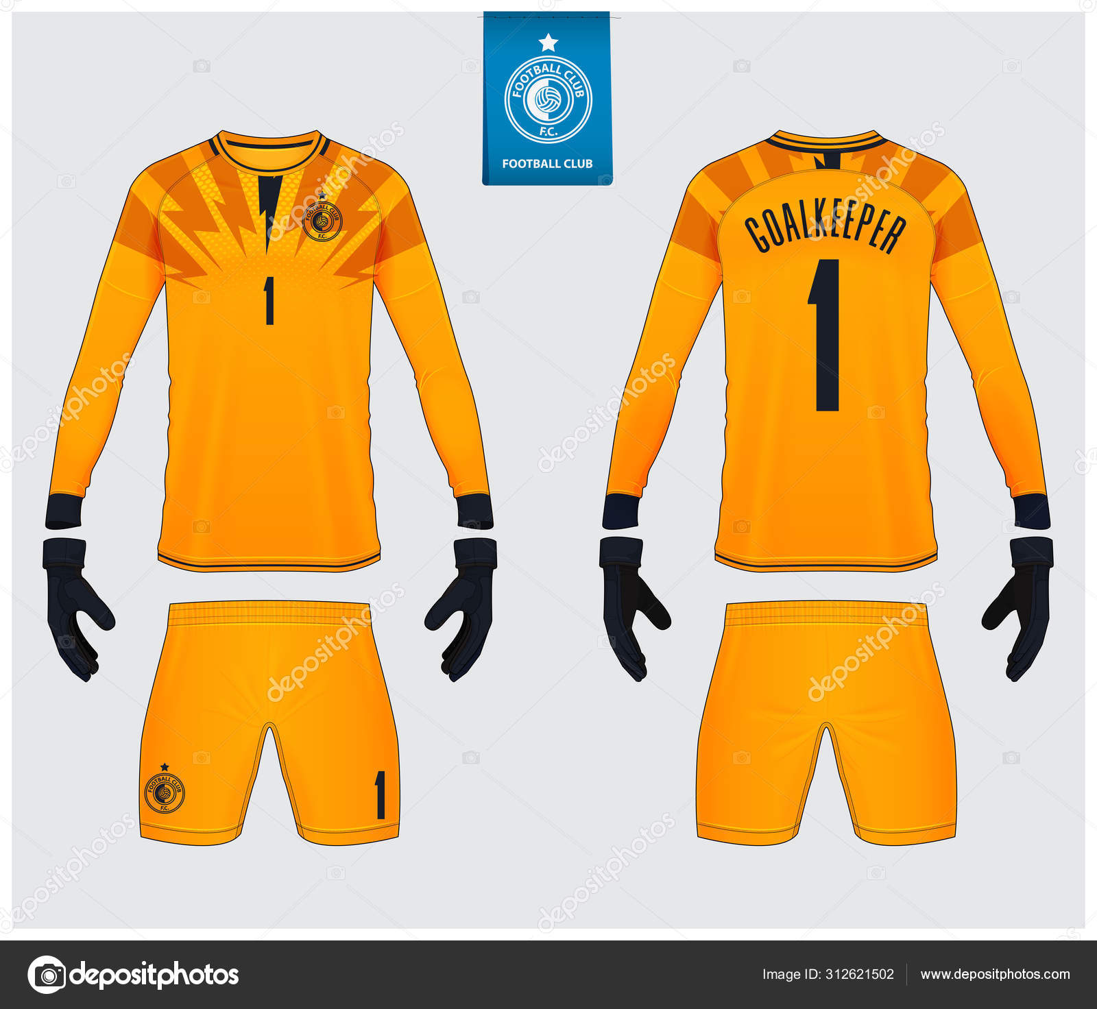 football goalkeeper jersey design