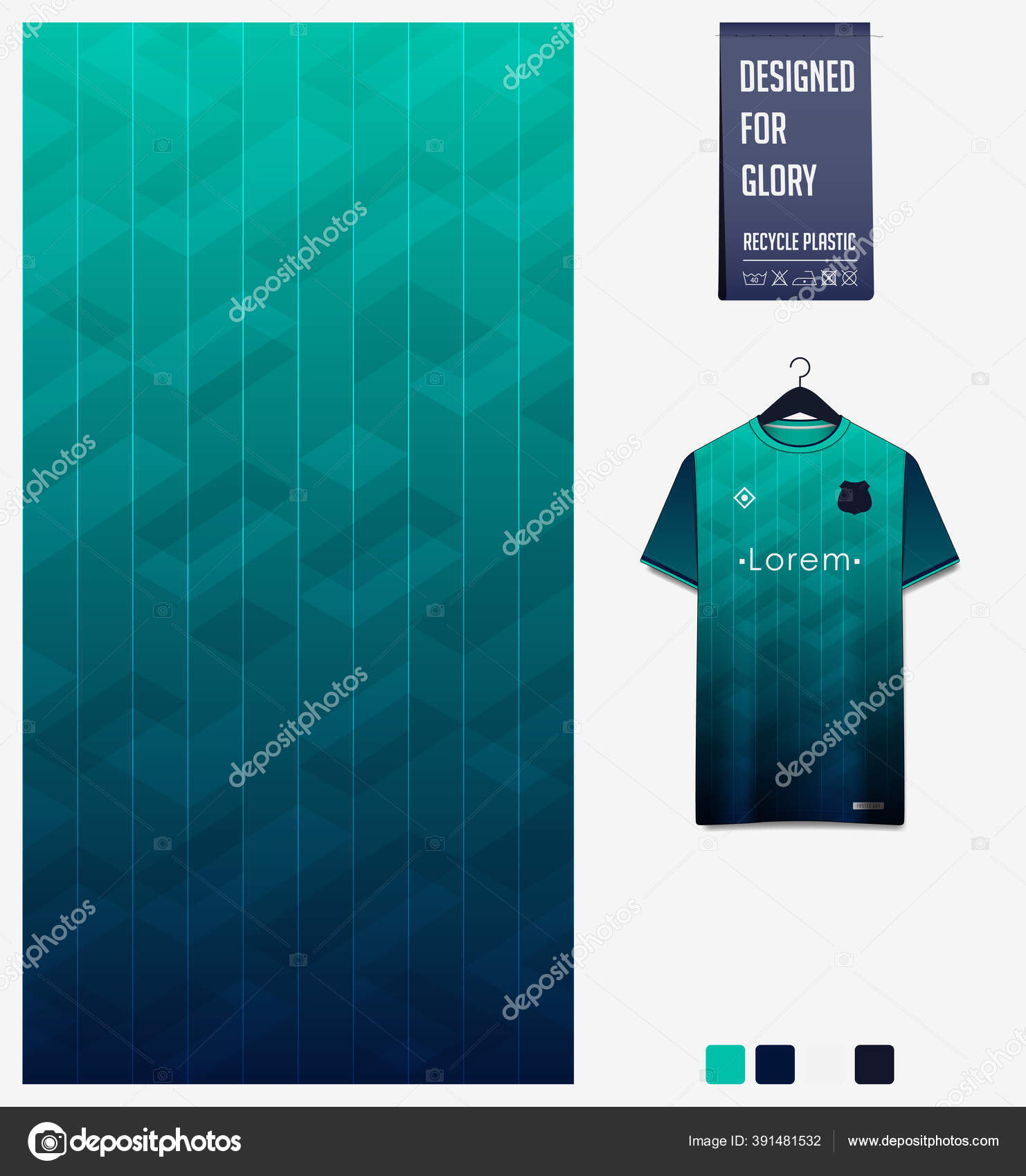 jersey design vector abstract pattern template display front and