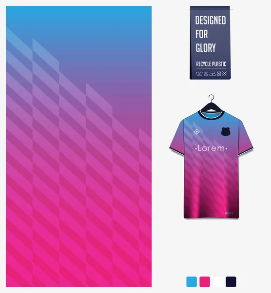 Pink Blue Gradient Geometrie Tvar Abstraktní Pozadí Textilní Vzor Designu — Stockový vektor