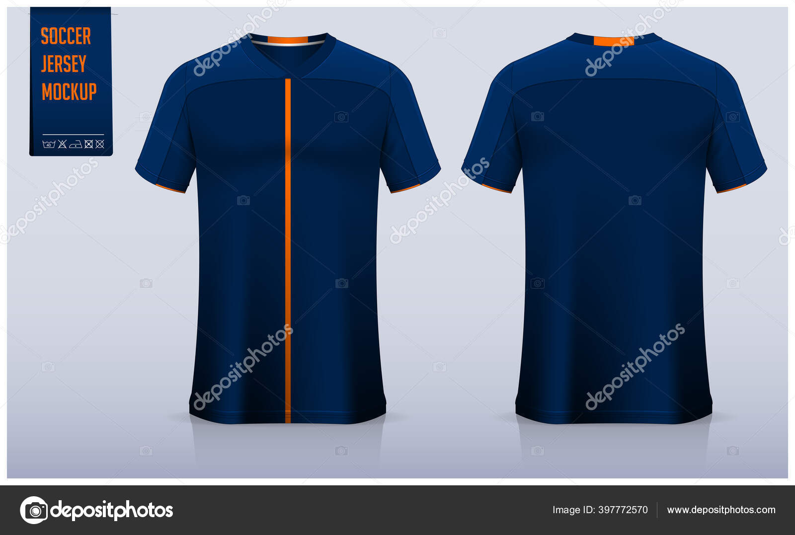 Download Soccer Jersey Football Kit Mockup Template Design Football Club Sport Vector Image By C Tond Ruangwit Gmail Com Vector Stock 397772570