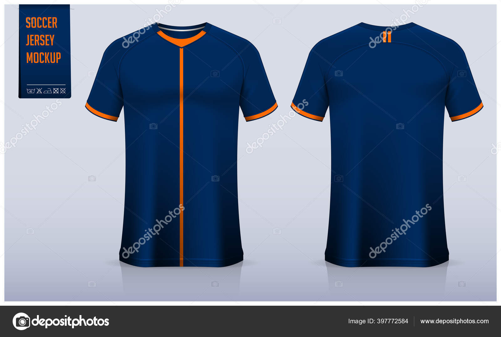 Download Soccer Jersey Football Kit Mockup Template Design Football Club Sport Vector Image By C Tond Ruangwit Gmail Com Vector Stock 397772584
