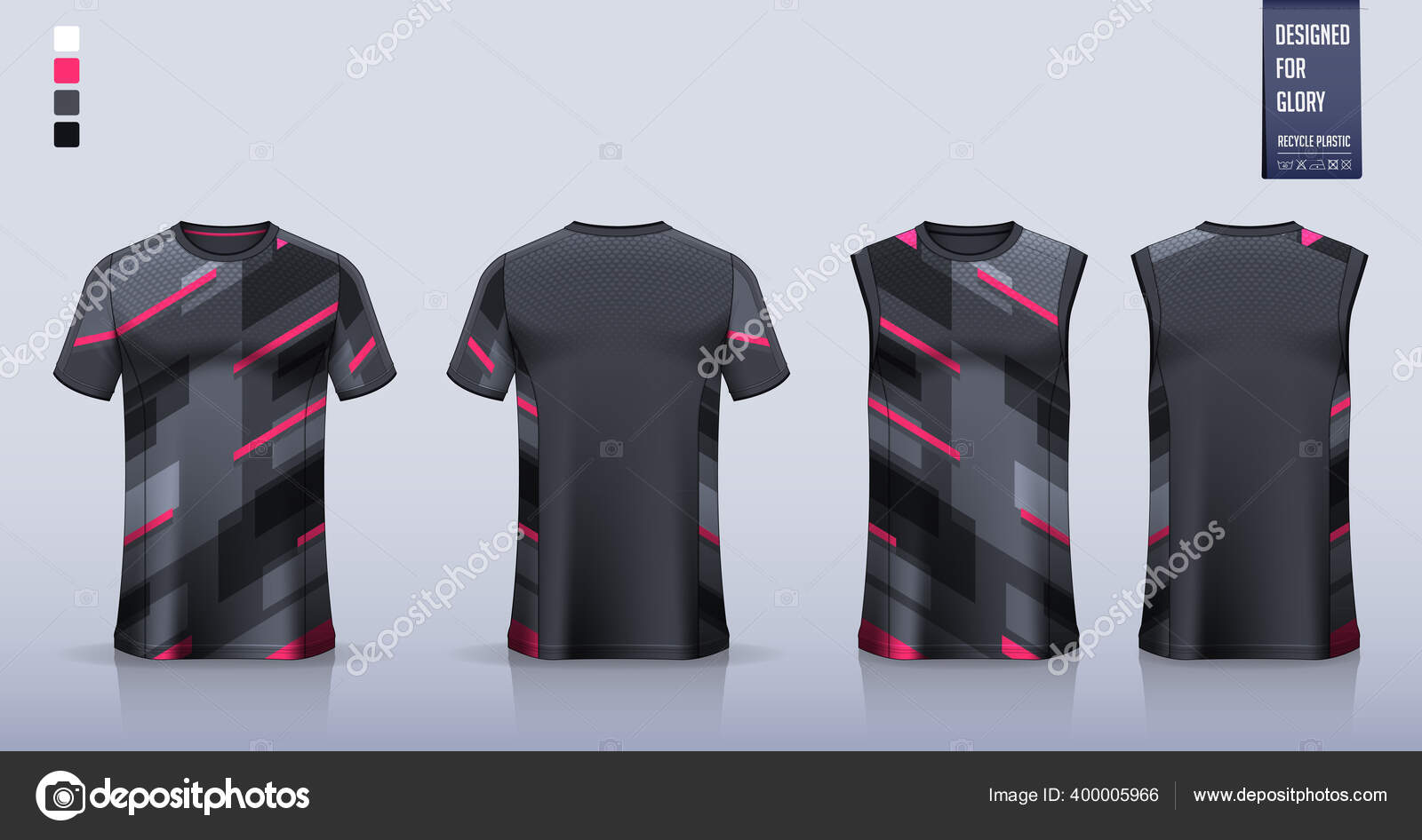 Download Shirt Mockup Sport Shirt Template Design Soccer Jersey Football Kit Stock Vector Image By C Tond Ruangwit Gmail Com 400005966