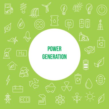 Vektör şablon çizimi