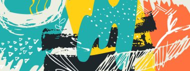 Soyut vektör başlığı