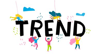 Vektör modern illüstrasyon