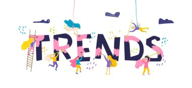 Vektör modern illüstrasyon