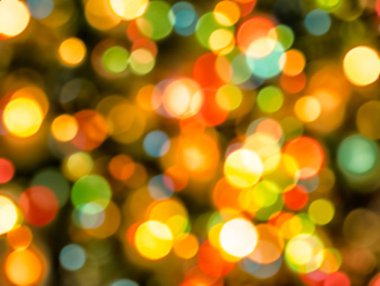 arka plan olarak bokeh defocused şenlikışıkları tam çerçeve