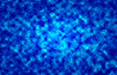 Mavi soyut bulut arka planda teknoloji kavramı. 3D çizim.