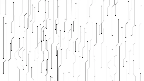 Placa Circuito Tecnología Alta Tecnología Sobre Fondo Blanco Ilustración Abstracta —  Fotos de Stock