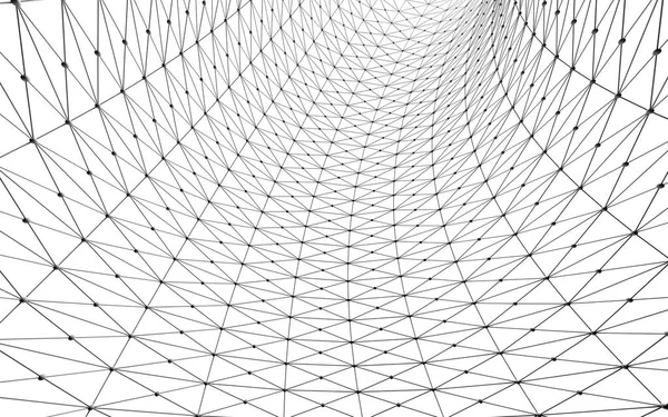 Кривые Линии Дизайн Фасада Архитектуры Изолирован Белом Фоне Иллюстрация — стоковое фото