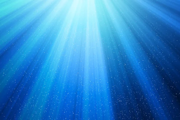 Işık Mavi Arka Planda Teknoloji Kavramı Üzerinde Noktalı Sun Ray — Stok fotoğraf