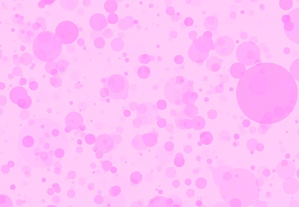 Bubble Abstract Bokeh Dots Pink Background Valentine Day Illustration — Stock Photo, Image