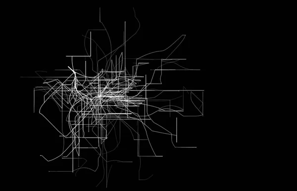 Circuit Board Tehnologie Înaltă Tehnologie Fundal Negru Linii Abstracte Textură — Fotografie, imagine de stoc