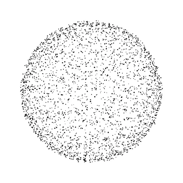 黒い球 デジタル データはネットワーク接続技術コンセプトの白い背景の上のドットです イラストレーション — ストック写真