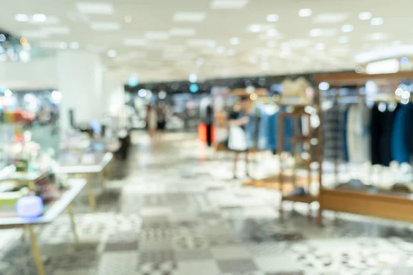 Abstract blurry background of retail shops in shopping mall — Stock Photo, Image