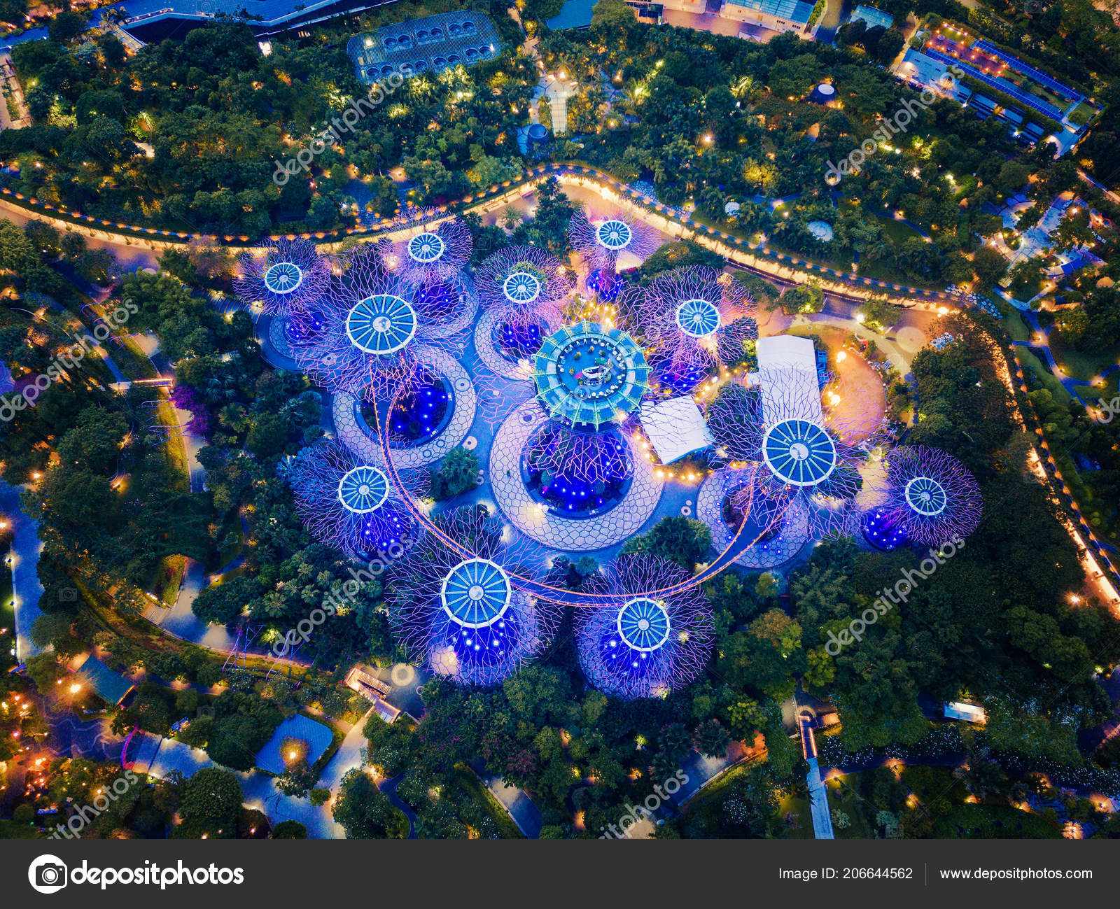 Garden Drone Marina Barrage Drone Marina Bay Sands, Singapore Book