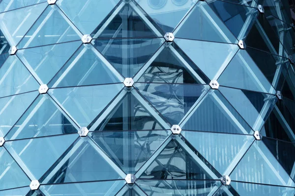 Architecture Structure Glass Facade Design Contemporary Office Building — Stock Photo, Image