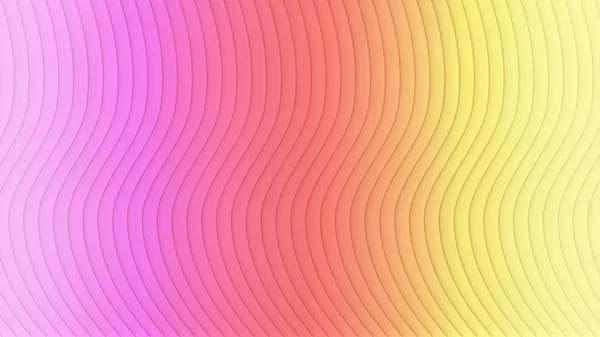 Colorful Striped Wavy Shape Optical Illusion Abstract Pattern Texture Design — Stock Photo, Image