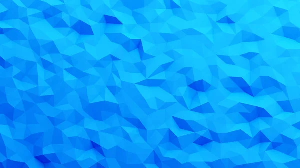 Carrelage Triangle Bleu Revêtement Sol Dans Concept Technologie Informatique Numérique — Photo