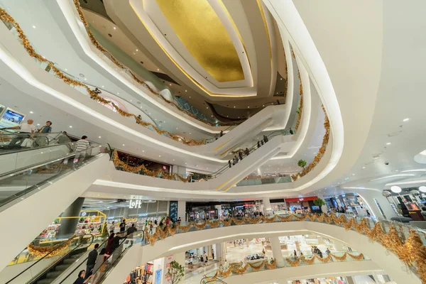 Pictogram Siam Plaza Shopping Mall Het Moderne Gebouw Structuur Van — Stockfoto