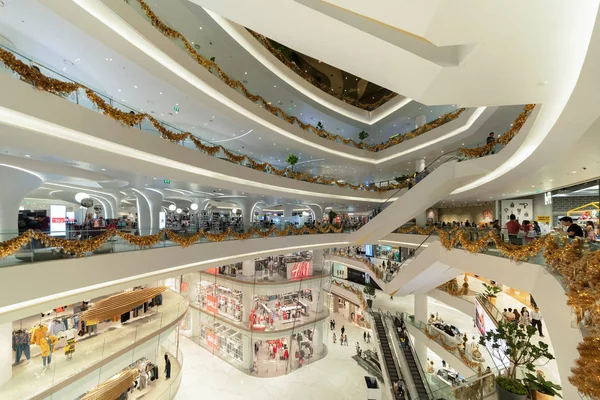 Pictogram Siam Plaza Shopping Mall Het Moderne Gebouw Structuur Van — Stockfoto