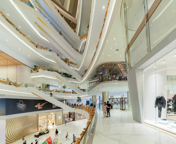 Icon Siam Shopping Center Praça Edifício Moderno Estrutura Arquitetura Conceitual — Fotografia de Stock