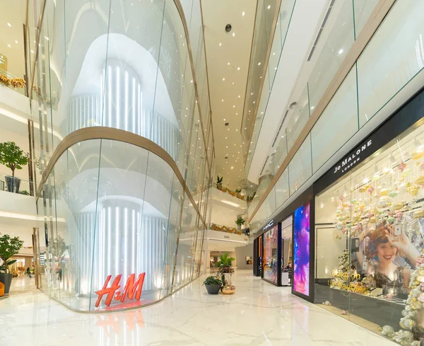 2018 아이콘 개념적 태국에서 인테리어 디자인 장식의 구조에 건물에 쇼핑몰 — 스톡 사진